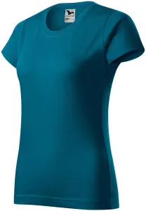 Női egyszerű póló, petrol blue, 2XL #285010