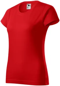 Női egyszerű póló, piros, L #284922