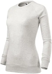 Női egyszerű pulóver, fehér márvány, M #291161