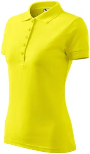 Női elegáns póló, citromsárga, 2XL #288619