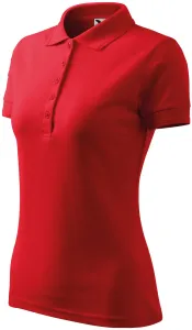 Női elegáns póló, piros, 2XL
