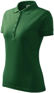 Női elegáns póló, üveg zöld, XS #651932