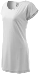 Női hosszú póló / ruha, fehér, S #649193