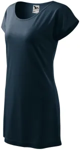 Női hosszú póló / ruha, sötétkék, XL #649259