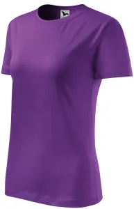Női klasszikus póló, lila, S #647218