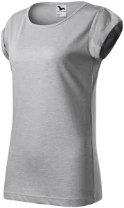 MALFINI Női póló Fusion - Ezüst melírozott | XXL