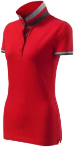 Női póló magas gallérral, formula red, M #649090