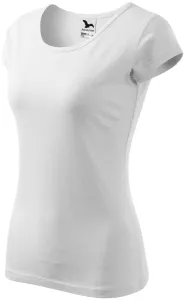 Női póló nagyon rövid ujjú, fehér, XS #286010