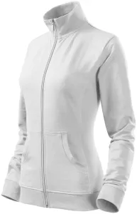 Női pulóver kapucni nélkül, fehér, XL #652231