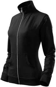 Női pulóver kapucni nélkül, fekete, XL #652239