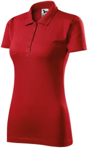 Női slim fit póló, piros, 2XL