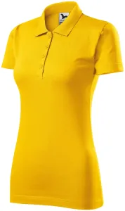 Női slim fit póló, sárga, XS #653901