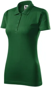 Női slim fit póló, üveg zöld, XS