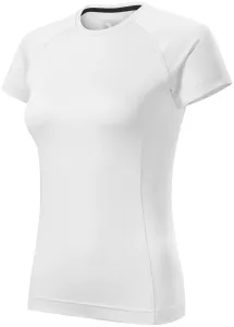 Női sport póló, fehér, XL