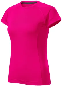 Női sport póló, neon rózsaszín, L