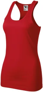 Női sport top, piros, L