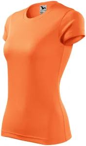 MALFINI Női póló Fantasy - Neon mandarinsárga | S
