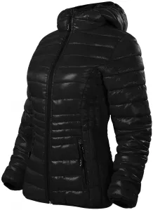 Női steppelt kabát, fekete, S #1401906