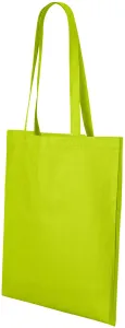 Pamut bevásárló táska, zöldcitrom, uni #690553