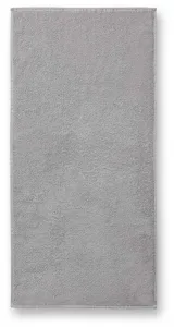 Pamut törölköző, 50x100cm, világos szürke, 50x100cm