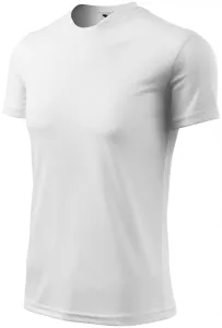 Sport póló gyerekeknek, fehér, 122cm / 6év #289546