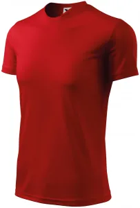Sport póló gyerekeknek, piros, 134cm / 8év #690168