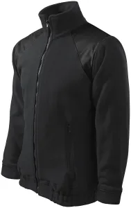 MALFINI Fleece felső Jacket Hi-Q - Ebony gray | XXL
