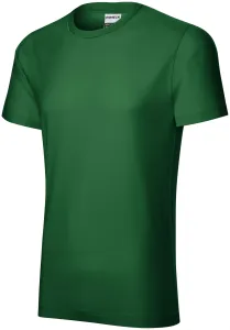 Tartós férfi póló nehezebb, üveg zöld, XL
