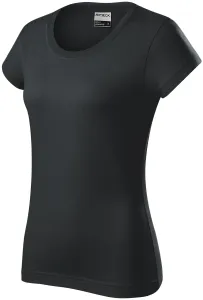 Tartós, nehézsúlyú női póló, ébenszürke, XL