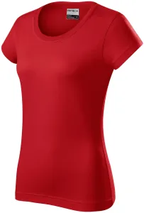 Tartós, nehézsúlyú női póló, piros, M
