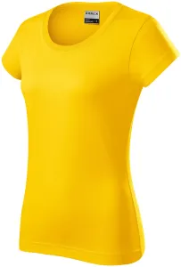 Tartós, nehézsúlyú női póló, sárga, M