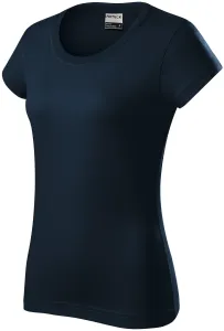 Tartós, nehézsúlyú női póló, sötétkék, M #653993