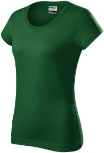 Tartós, nehézsúlyú női póló, üveg zöld, 2XL