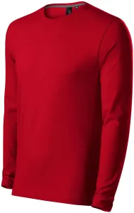 Testhezálló férfi póló, hosszú ujjú, formula red, 3XL #290070