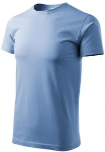 Unisex nagyobb súlyú póló, égszínkék, XS