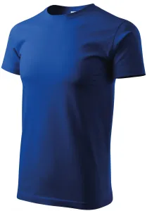 Unisex nagyobb súlyú póló, királykék, 4XL