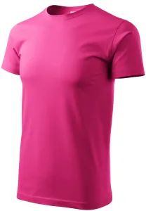 Unisex nagyobb súlyú póló, lila, 2XL