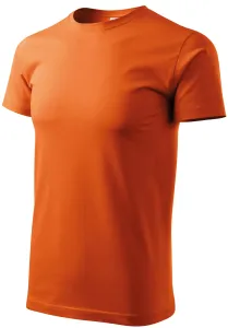 Unisex nagyobb súlyú póló, narancssárga, S