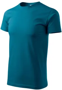 Unisex nagyobb súlyú póló, petrol blue, M