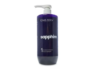 Tomas Arsov Sampon szőke, szőkített és melírozott hajra Sapphire (Blonde Shampoo) 1000 ml