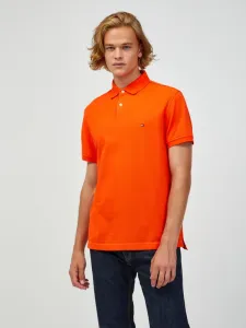 Tommy Hilfiger Teniszpóló Narancssárga