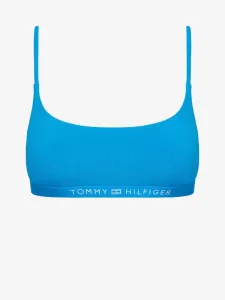 Tommy Hilfiger Tonal Logo Bralette Fürdőruha felső Kék