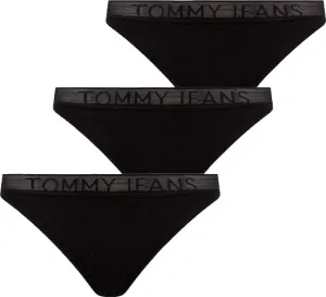 Tommy Hilfiger 3 PACK - női tanga PLUS SIZE UW0UW04711-0R7-plus-size XL