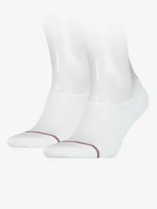 Tommy Hilfiger 2 PACK - férfi zokni 100001095-300 WHITE 39-42