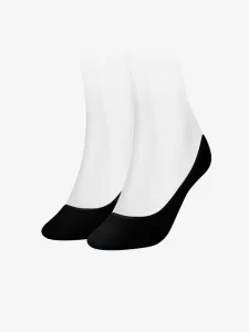 Tommy Hilfiger 2 PACK - női zokni 343025001-200 BLACK 35-38