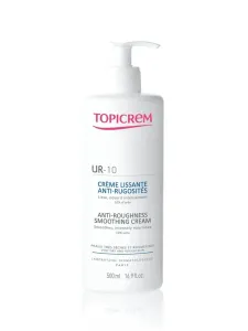 Topicrem Testápoló krém durva és száraz bőrre UR10 (Anti Roughness Smoothing Cream) 500 ml