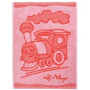 Train red gyermek törölköző, 30 x 50 cm