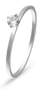 Troli Bájos acél gyűrű kristállyal 49 mm #730488