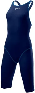 Női verseny úszódressz tyr thresher open back navy/blue 20