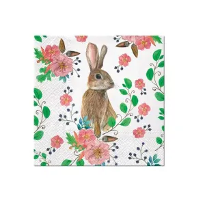 Decoupage szalvéták - Rabbit Berries  - 1db